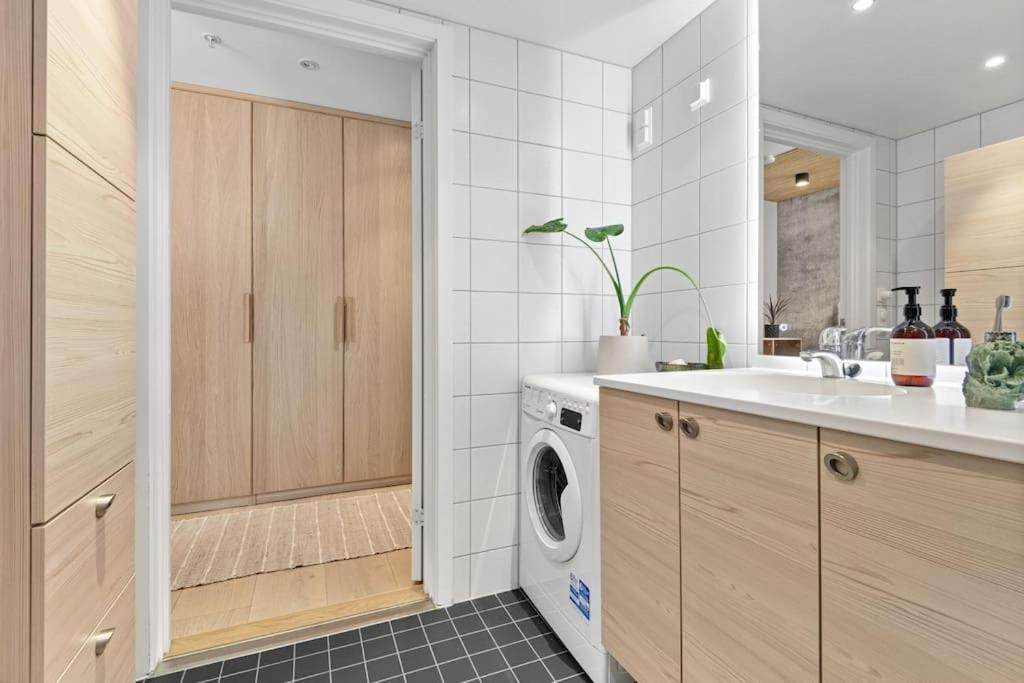 Luxury 2-Bedroom Apartment With Seaview In Oslo City Center 외부 사진